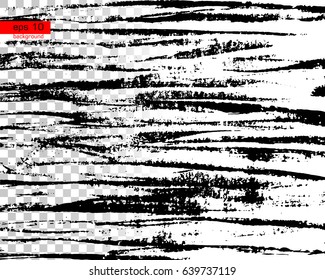 Grunge Black And White Urban Vector Texture Template On Transparent And White Background.Create Abstract Dotted, Scratched. Vintage Effect With Noise And Grain.Messy Dust Overlay Distress Background.