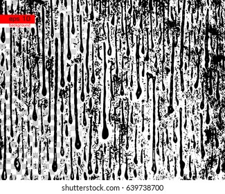 Grunge Black And White Urban Vector Texture Template On Transparent And White Background.Create Abstract Dotted, Scratched. Vintage Effect With Noise And Grain.Messy Dust Overlay Distress Background.