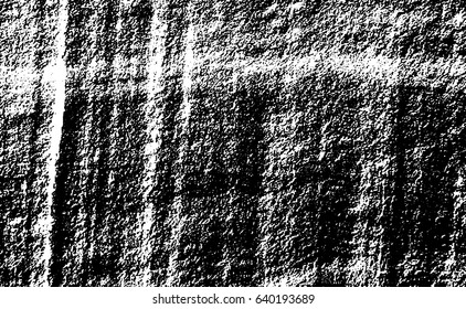 Grunge Black And White Urban Vector Texture Template. Dark Messy Dust Overlay Distress Background. Easy To Create Abstract Dotted, Scratched, Vintage Effect With Noise And Grain