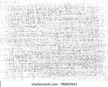Grunge Black And White Urban Vector Texture Template Fabric texture. Cloth knitted, cotton, wool background.  Vector background.