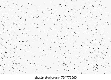 Grunge Black And White Urban Vector Texture Template.  Scratched, Vintage Effect With Noise And Grain