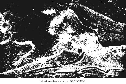 Grunge Black And White Urban Vector Texture Template, Dark Messy Dust Overlay Distress Background, Abstract Dotted, Scratched, Vintage Effect With Noise And Grain, Abstract Surface Dust and Rough Dirt