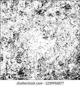 Grunge black and white vector abstract background of scratches, cracks, chips