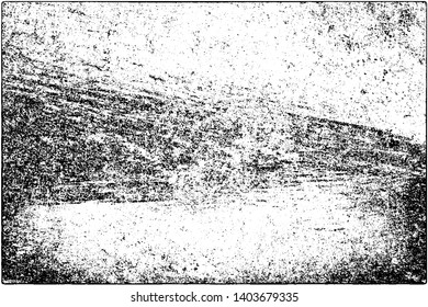 Grunge is black and white. Vector abstract background. Texture of scratches, chips, wear, scuffs