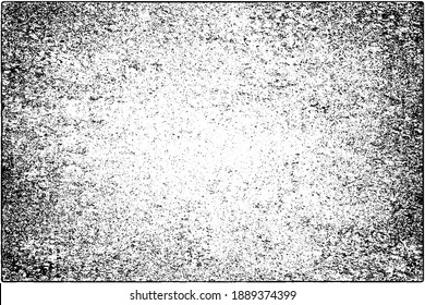 Grunge es blanco y negro. Textura abstracta vectorial de la superficie antigua