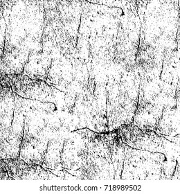 Grunge black and white vector. Abstract futuristic texture pattern. Dark messy dust overlay distress background. Create abstract dotted, scratched, vintage effect