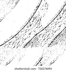 Grunge black and white vector. Abstract futuristic texture pattern. Dark messy dust overlay distress background. Create abstract dotted, scratched, vintage effect