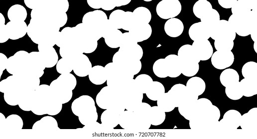 Grunge black and white vector. Abstract texture monochrome. Background of cracks, scuffs, chips, stains of ink. Dark background for printing and design