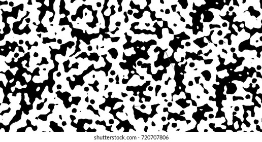 Grunge black and white vector. Abstract texture monochrome. Background of cracks, scuffs, chips, stains of ink. Dark background for printing and design