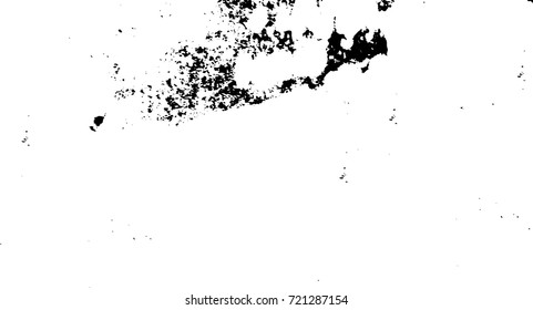 Grunge black and white vector. Abstract texture monochrome. Background of cracks, scuffs, chips, stains of ink. Dark background for printing and design
