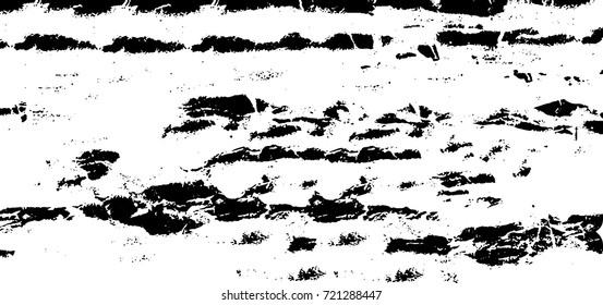 Grunge black and white vector. Abstract texture monochrome. Background of cracks, scuffs, chips, stains of ink. Dark background for printing and design