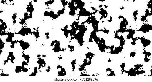 Grunge black and white vector. Abstract texture monochrome. Background of cracks, scuffs, chips, stains of ink. Dark background for printing and design