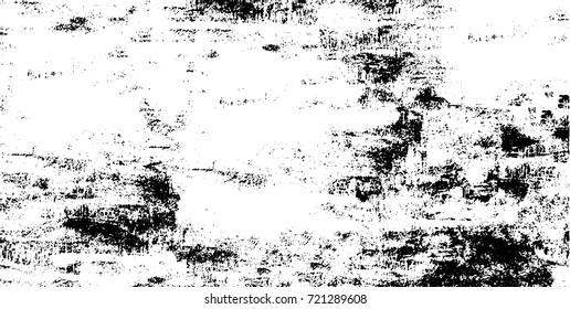 Grunge black and white vector. Abstract texture monochrome. Background of cracks, scuffs, chips, stains of ink. Dark background for printing and design