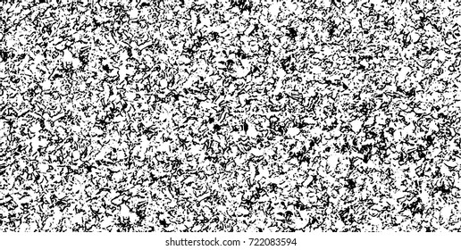 Grunge black and white vector. Abstract texture monochrome. Background of cracks, scuffs, chips, stains of ink. Dark background for printing and design