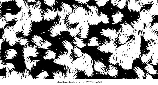 Grunge black and white vector. Abstract texture monochrome. Background of cracks, scuffs, chips, stains of ink. Dark background for printing and design