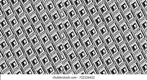 Grunge black and white vector. Abstract texture monochrome. Background of cracks, scuffs, chips, stains of ink. Dark background for printing and design