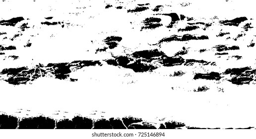 Grunge black and white vector. Abstract texture monochrome. Background of cracks, scuffs, chips, stains of ink. Dark background for printing and design