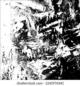 Grunge black and white vector background
