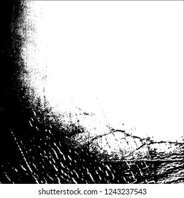 Grunge black and white vector background