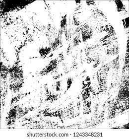 Grunge black and white vector background