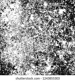 Grunge black and white vector background