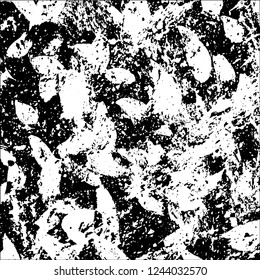 Grunge black and white vector background