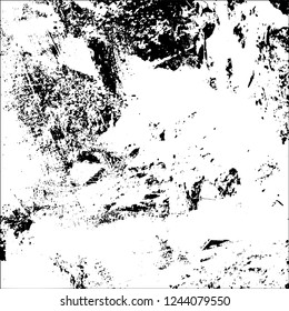 Grunge black and white vector background