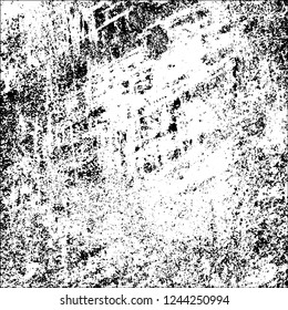Grunge black and white vector background