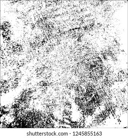 Grunge black and white vector background
