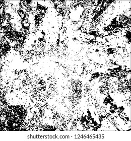 Grunge black and white vector background