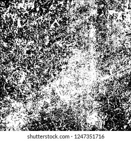 Grunge black and white vector background