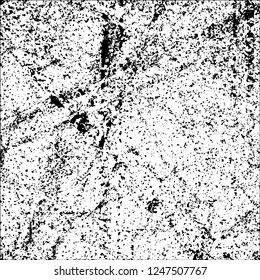 Grunge black and white vector background