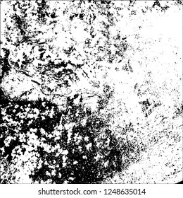 Grunge black and white vector background