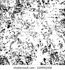 Grunge black and white vector background