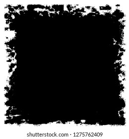 Grunge black and white vector background