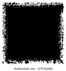 Grunge black and white vector background