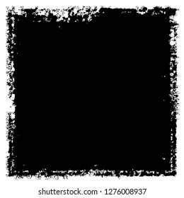 Grunge black and white vector background