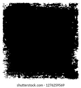 Grunge black and white vector background