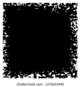 Grunge black and white vector background