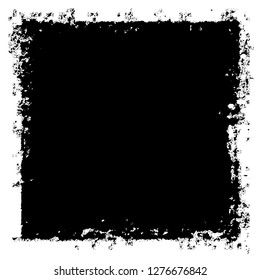 Grunge black and white vector background