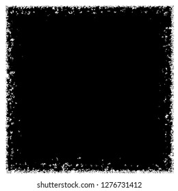 Grunge black and white vector background