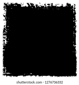 Grunge black and white vector background