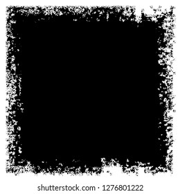 Grunge black and white vector background