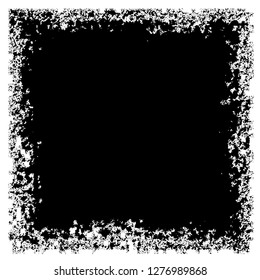 Grunge black and white vector background