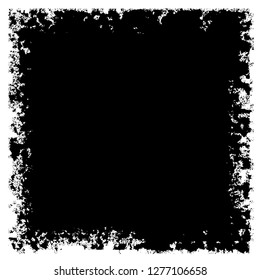 Grunge black and white vector background