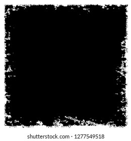 Grunge black and white vector background