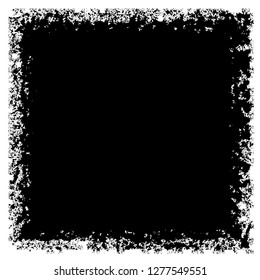 Grunge black and white vector background