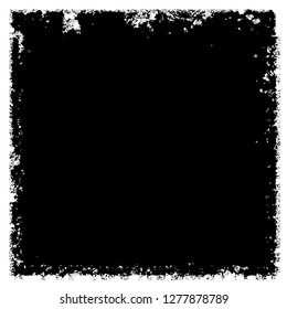 Grunge black and white vector background