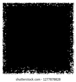 Grunge black and white vector background