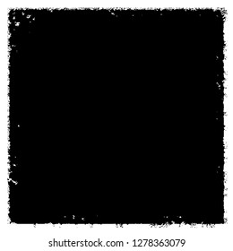 Grunge black and white vector background